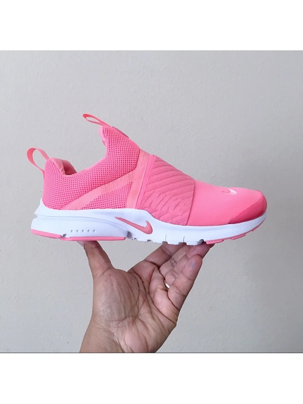 Nike Presto Extreme Pink Gaze Slip-On Athletic Sneaker Size 6Y / 7.5 women